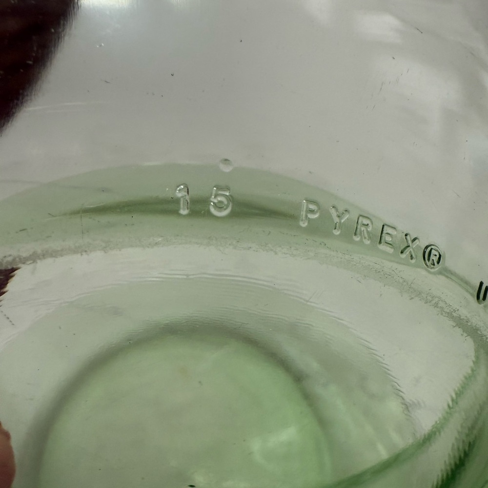 Vintage Pyrex Spring Green Festiva 
Bowls Swirl Glass Cereal Soup
Salad Retro - Picture 3 of 3